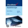 Checkliste Handchirurgie door Reimar Hoffmann