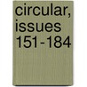 Circular, Issues 151-184 door Onbekend