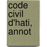 Code Civil D'Hati, Annot by France