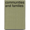 Communities And Families door J.M. Golby