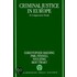 Crim Justice In Europe C