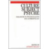 Culture, Subject, Psyche by Tony Molino