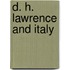 D. H. Lawrence And Italy