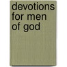 Devotions For Men Of God door Eleese