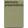 Electronic Presentations by Patricia Brown