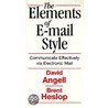 Elements of E-mail Style door Brent Heslop