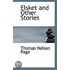 Elsket And Other Stories