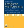 Empirische Wahlforschung door Dieter Roth