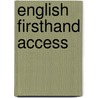 English Firsthand Access door Onbekend
