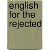 English For The Rejected door David Holbrook