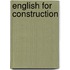 English for Construction