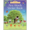 First Words Sticker Book by Heather Amery
