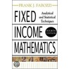 Fixed Income Mathematics door Frank J. Fabozzi