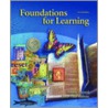 Foundations For Learning by Laurie L. Hazard