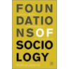 Foundations Of Sociology door Richards Jenkins