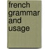 French Grammar And Usage