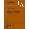 From Phonology to Syntax by Katerina Somers Wicka