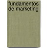 Fundamentos de Marketing door William J. Stanton