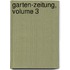 Garten-Zeitung, Volume 3