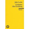 Gedanken über Erziehung door Locke John Locke