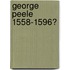 George Peele  1558-1596?
