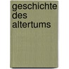 Geschichte Des Altertums door Eduard Meyer
