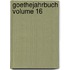 GoetheJahrbuch Volume 16