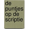 De puntjes op de scriptie