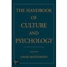 Hbk Culture Psychology C door D. Matsumoto