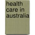 Health Care In Australia