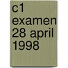 C1 examen 28 april 1998