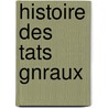 Histoire Des Tats Gnraux door Georges Picot
