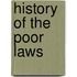 History Of The Poor Laws