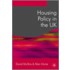 Housing Policy In The Uk