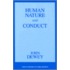 Human Nature And Conduct