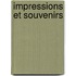 Impressions Et Souvenirs