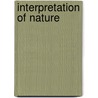 Interpretation of Nature by Conwy Lloyd Morgan