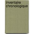 Inventaire Chronologique