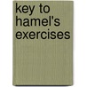 Key to Hamel's Exercises door Nicolas Hamel