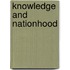 Knowledge and Nationhood