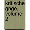 Kritische Gnge, Volume 2 door Friedrich Theodor Vischer