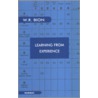 Learning From Experience door Wilfred R. Bion