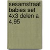 Sesamstraat babies set 4x3 delen a 4,95