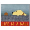Life Is a Ball Notefolio door Stephen Huneck