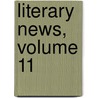 Literary News, Volume 11 door L. Pylodet