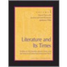Literature And Its Times door Joyce Moss