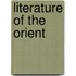 Literature Of The Orient