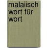 Malaiisch Wort für Wort by Martin Lutterjohann