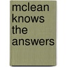 McLean Knows the Answers door George Goodchild