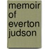Memoir Of Everton Judson